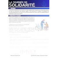 La journée de solidarité