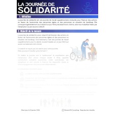 La journée de solidarité