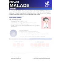 Enfant malade